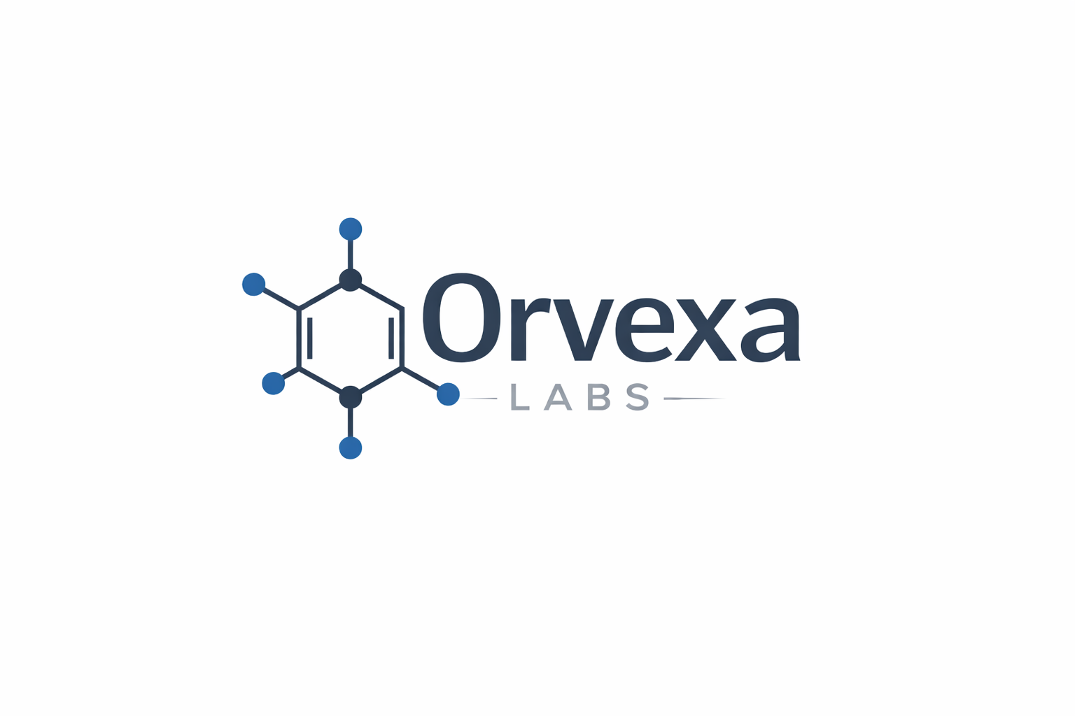 orvexa labs logo design